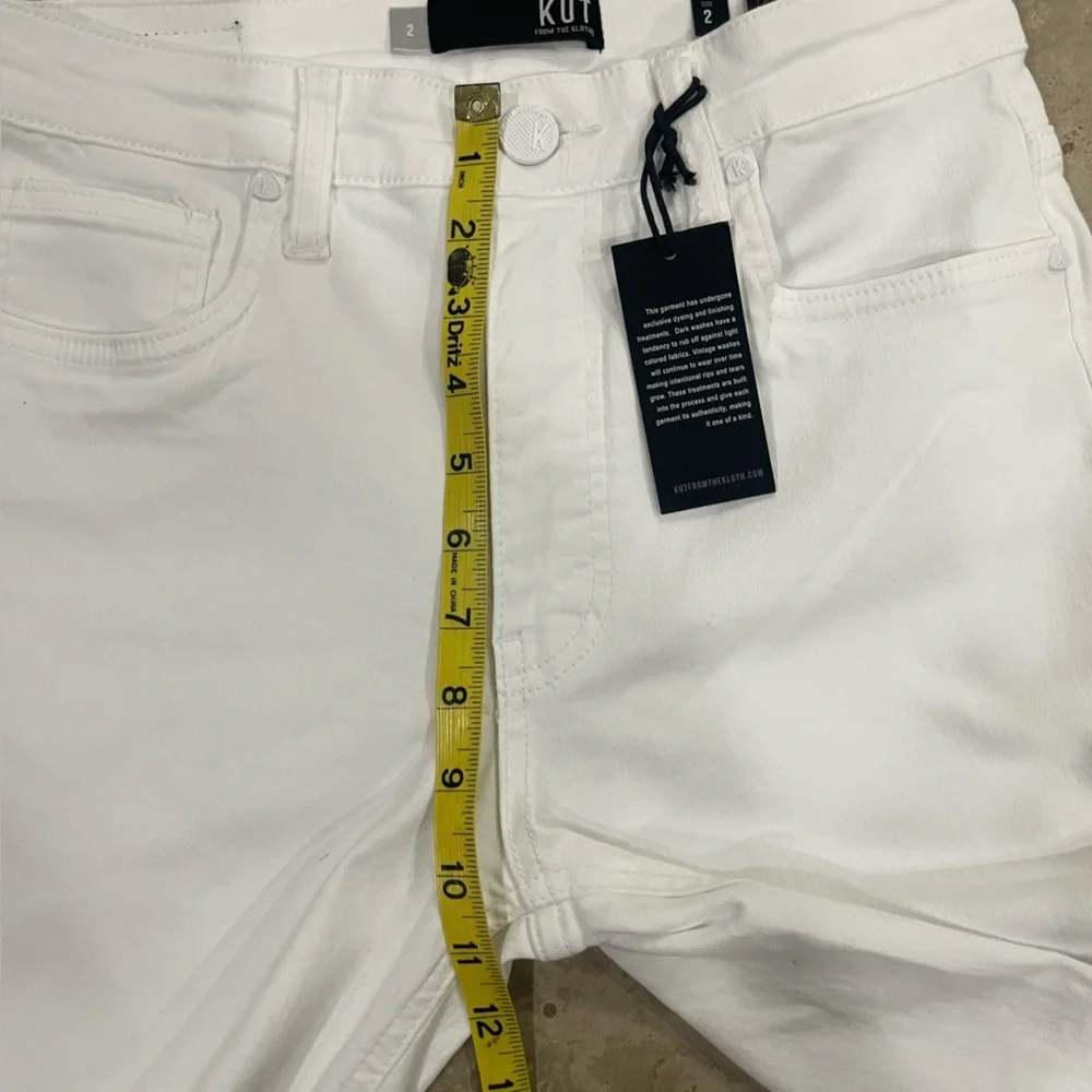 KUT From The‎ Kloth High Rise Rachel Fab AB Mom Jean sz 2 - Picture 9 of 10